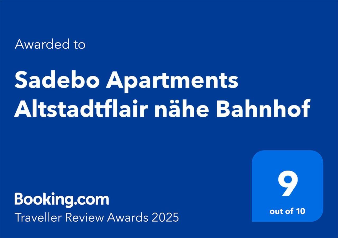 Sadebo Apartments Altstadtflair Naehe Bahnhof لوبيك المظهر الخارجي الصورة